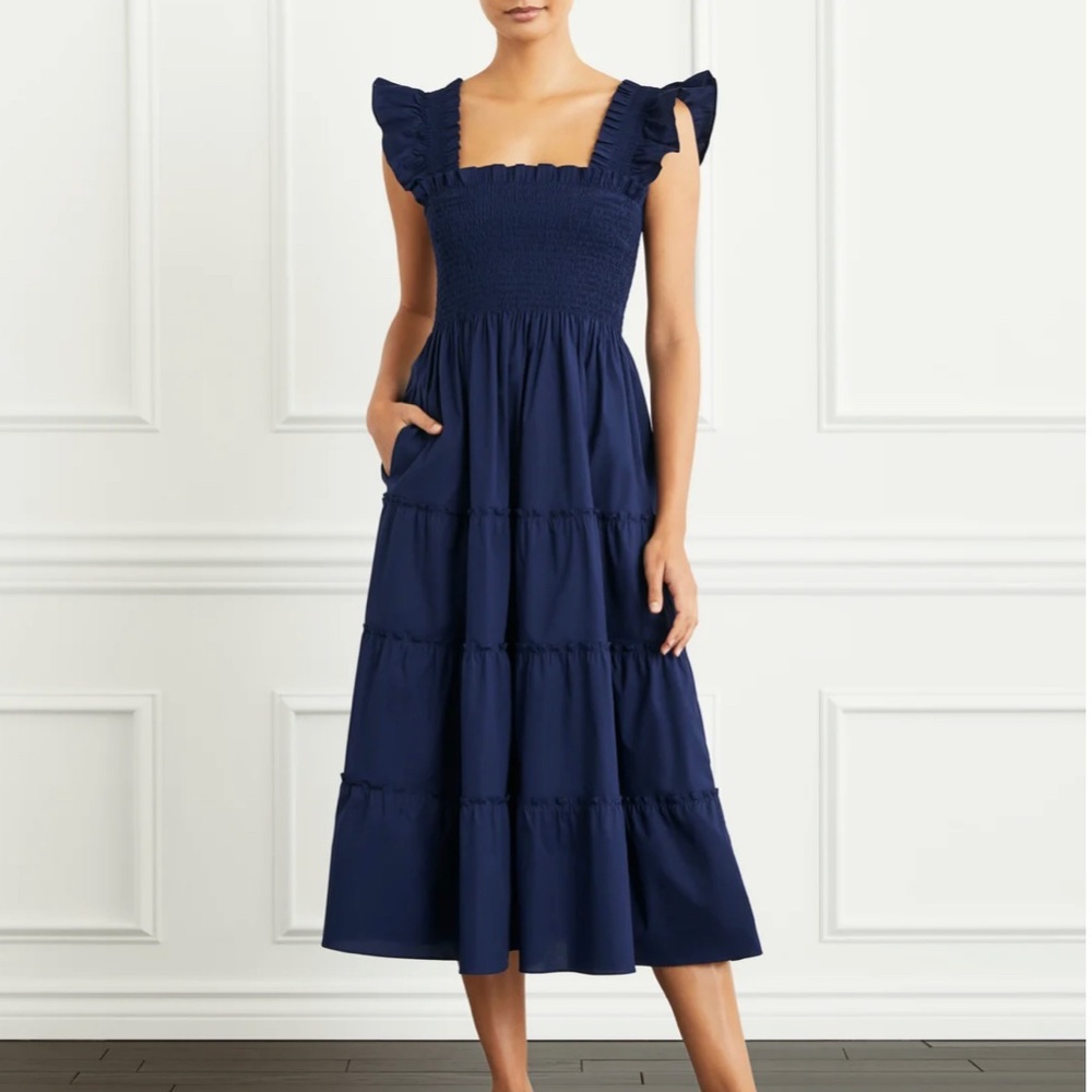 Hill House Navy Maxi Dress